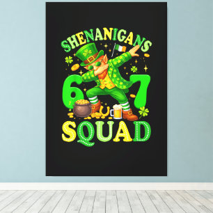 Shenanigans Squad Canvas Print