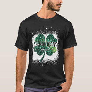 Shenanigans Squad Clover St. Patrick's Day Sweat T-Shirt