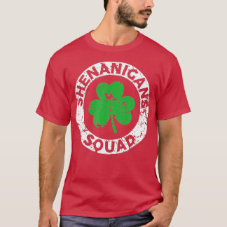 Shenanigans Squad Funny St T-Shirt