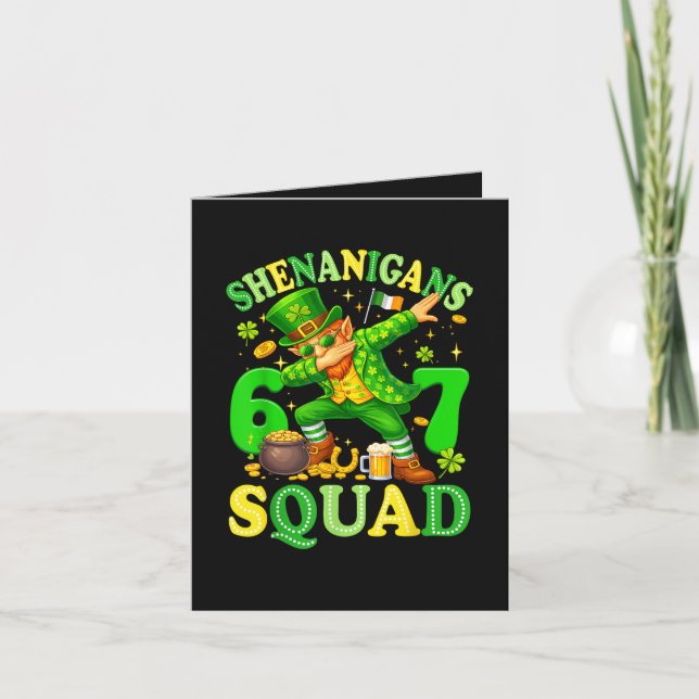 Shenanigans Squad Holiday Card (Front)