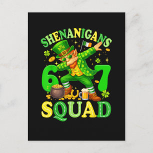Shenanigans Squad Invitation Postcard