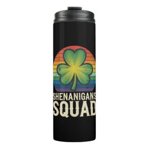 Shenanigans Squad Matching St Patricks Day Group  Thermal Tumbler