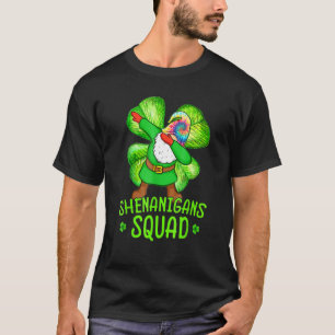 Shenanigans Squad St Patricks Day Gnomes Green Pro T-Shirt