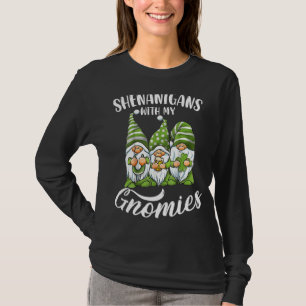 Shenanigans With My Gnomies St Patrick's Day Gnome T-Shirt