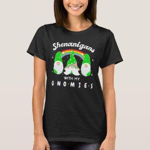 Shenanigans With My Gnomies St Patrick's Day Gnome T-Shirt