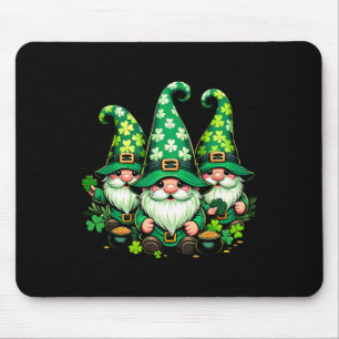 Shenanigans With My Gnomies St Patricks Day Gnomes Mouse Mat