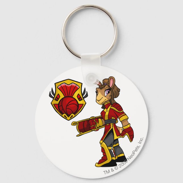 Shenkuu Team Captain 1 Key Ring (Front)