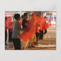 Shenzhen, China - Fan Dances