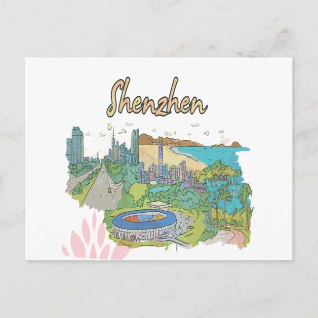 Shenzhen Postcard (Front)