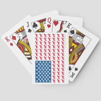 Shepard-Flag Patriotic Playing Cards