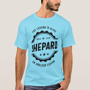 Shepard Personalised Name Birthday Gift T-Shirt