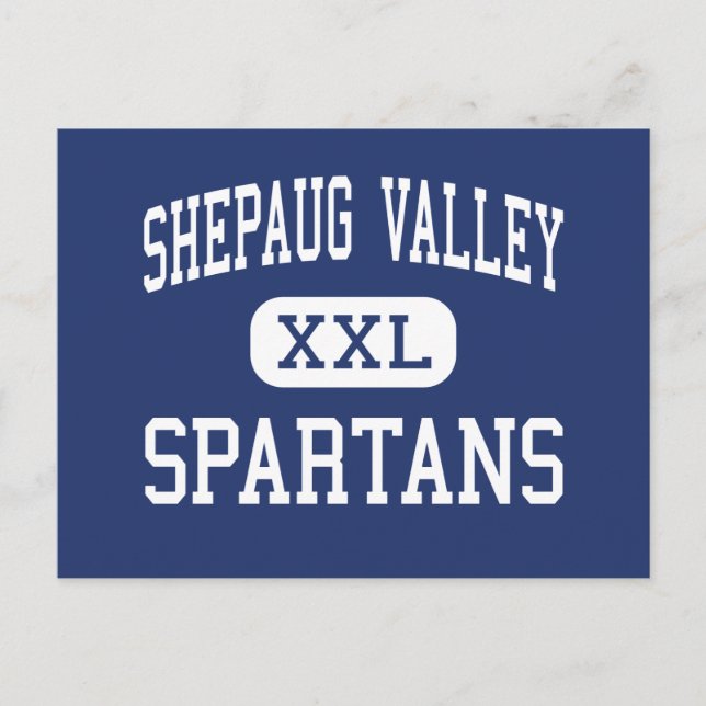 Shepaug Valley - Spartans - Middle - Washington Postcard (Front)