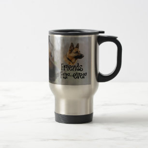 Sheperd thermobecher "Friends Fur-ever" Travel Mug