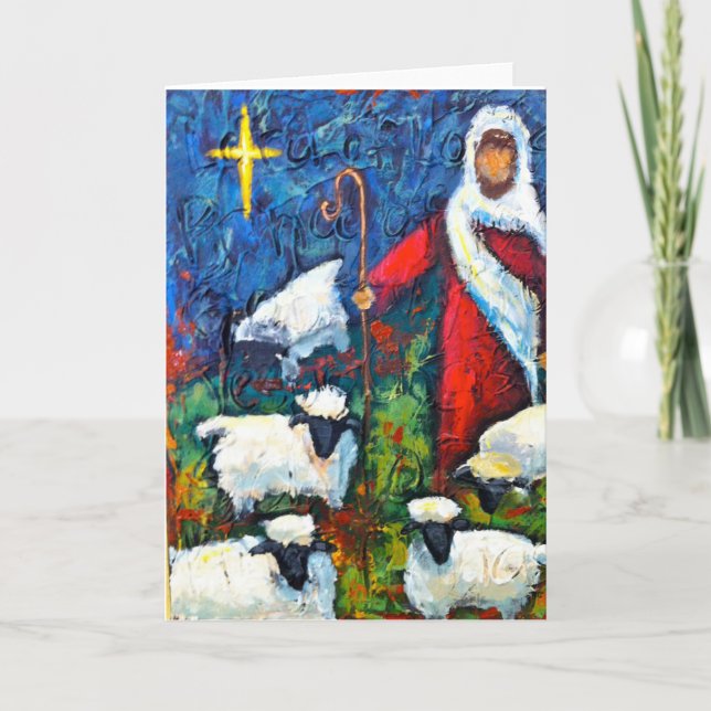 Shepherd Christmas Card (Front)