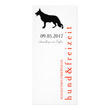 Shepherd Dog Rack Cards