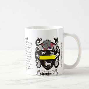 Shepherd Family Coat of Arms Coffee Mug