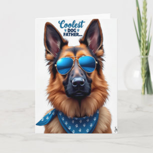 Shepherd Fathers Day Portrait Card