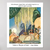 Shepherdess meeting the Queen Kay Nielsen