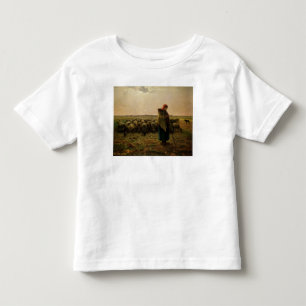 Shepherdess with her Flock, 1863 Toddler T-Shirt