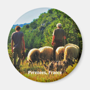 Shepherding in France Magnet