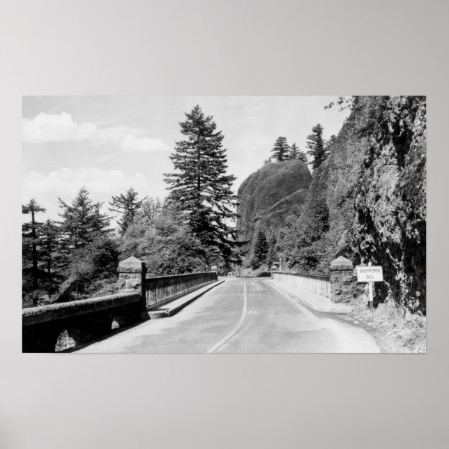 Shepherd's Dell on Columbia River Photograph 2 Poster (Front)