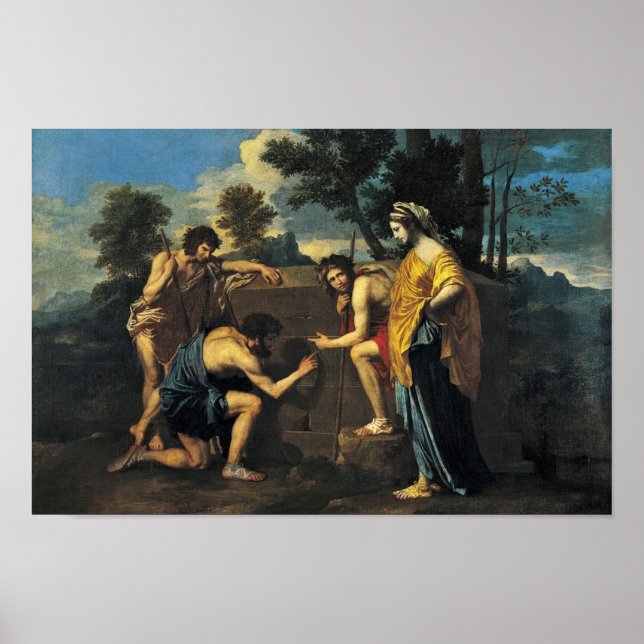 Shepherds In Arcadia (Et In Arcadia Ego), Poster (Front)