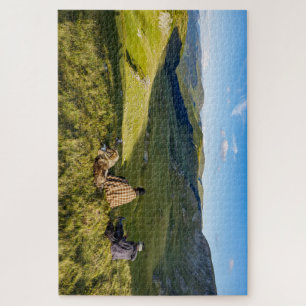 shepherds in the Romanian Carpathians Jigsaw Puzzle