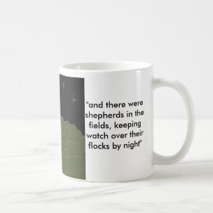 Shepherds With Scripture Verses Coffee Mug