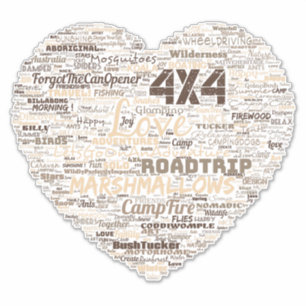 Shepos Love Heart Word Art .