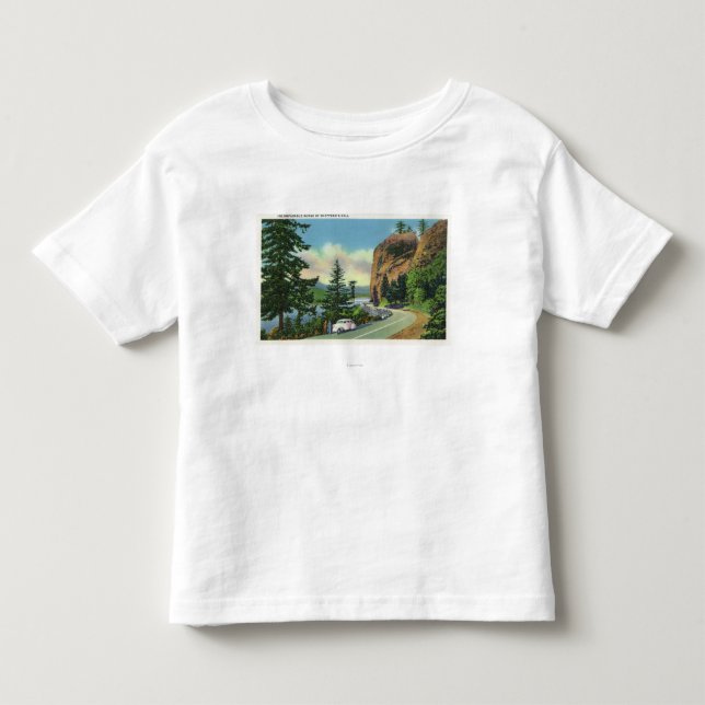 Shepperd's Dell View of Incomparable Gorge Toddler T-Shirt (Front)