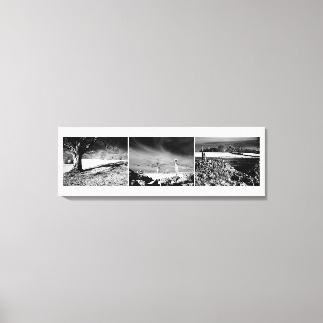 Shepton Mallet Triptych Canvas Print (Front)