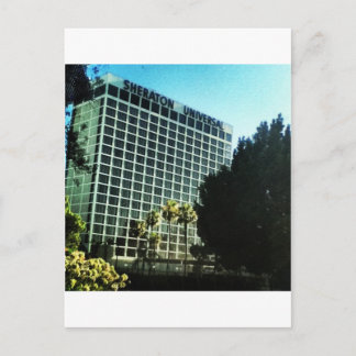 sheraton universal hotel studios LA Postcard
