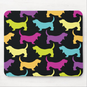 Sherbert Bassets Mouse Mat