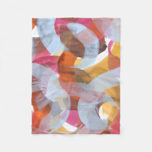 Sherbert I Fleece Blanket