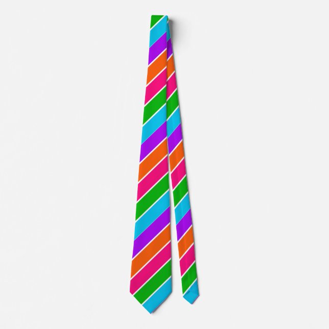 Sherbet Stripes Neck Tie (Front)