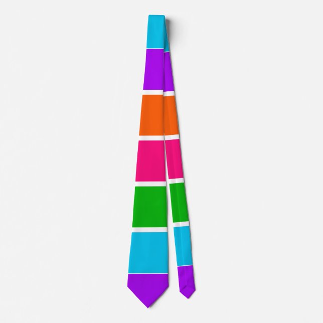 Sherbet Stripes   Tie (Front)