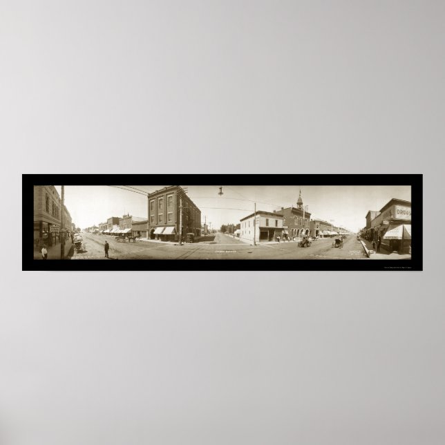 Sheridan Wyoming Photo 1909 Poster (Front)