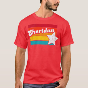 Sheridan Wyoming Vintage Distressed Souvenir 2 T-Shirt