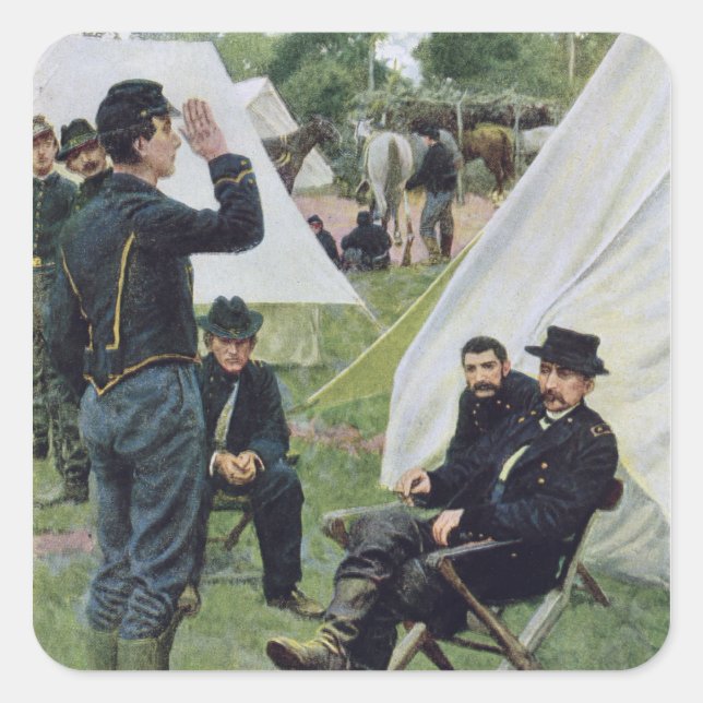 Sheridans First Interview with Rowand Square Sticker (Front)