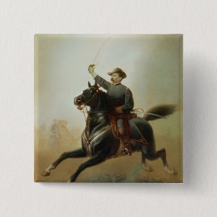Sheridan's Ride, 1871 15 Cm Square Badge