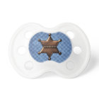 Sheriff Badge Baby Pacifier