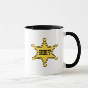 sheriff Badge Coffee Mug