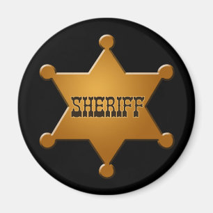 Sheriff Badge - magnet