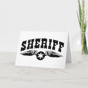 Sheriff Card