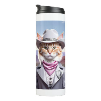 Sheriff Cat Thermal Tumbler