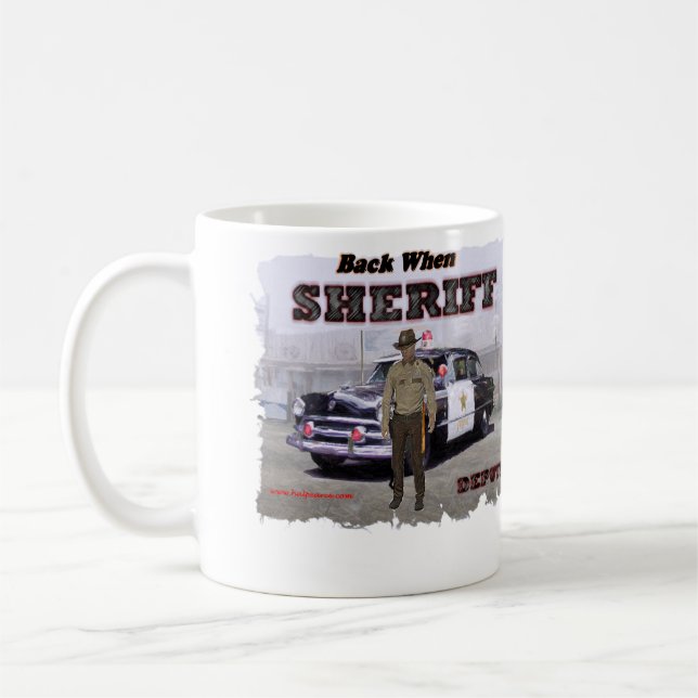Sheriff_Deputy_1951 Coffee Mug (Left)