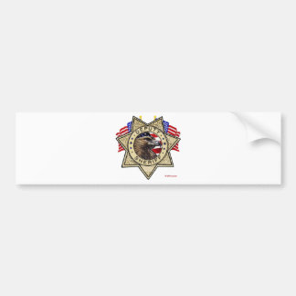 Sheriff Deputy Badge Bumper Sticker