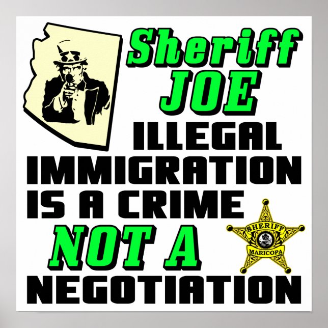 SHERIFF JOE POSTER (Front)