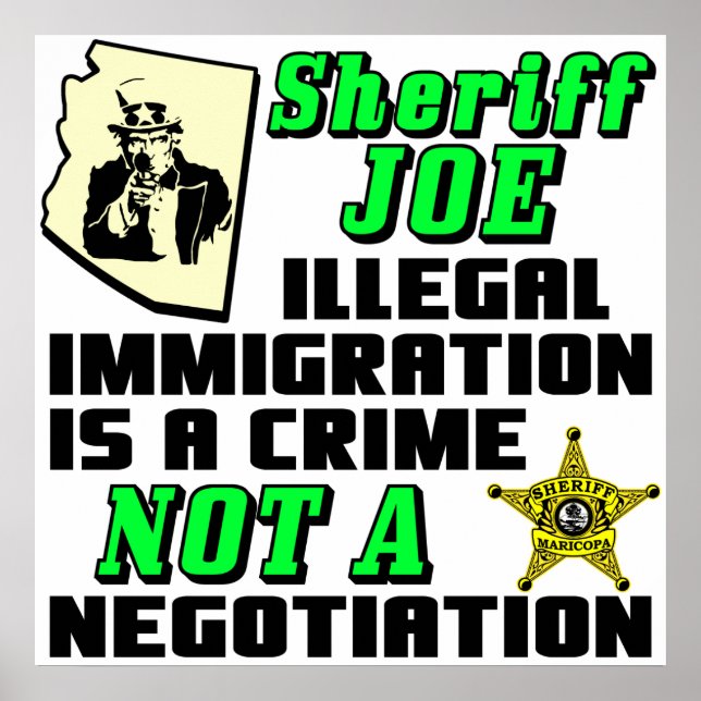 SHERIFF JOE POSTER (Front)