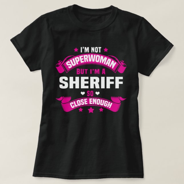 Sheriff T-Shirt (Design Front)